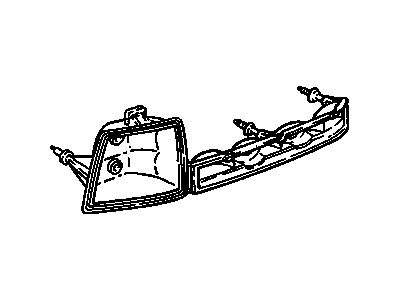 Oldsmobile Cutlass Ciera Back Up Light - 5975746