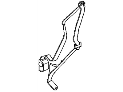 Buick 12534889 Seat Belt Assembly