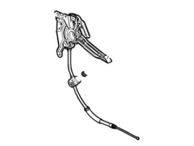 Chevy 84459687 Parking Brake Control