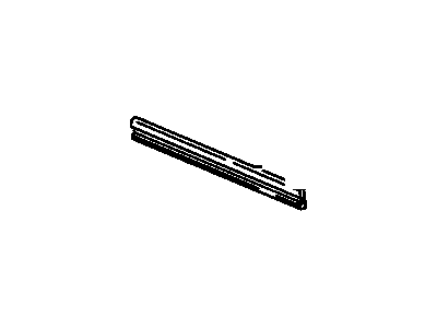 Chevy Corsica Door Moldings - 22592235