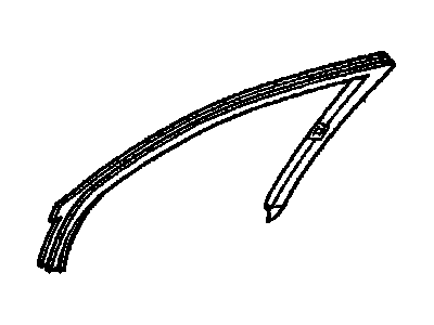 Cadillac 25642614 Window Molding