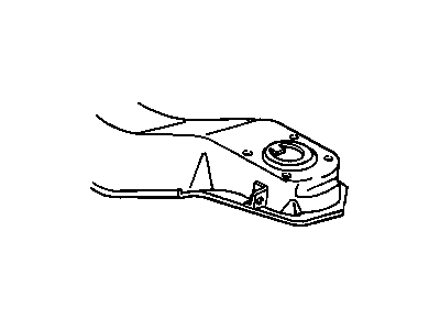 GMC V3500 Control Arm Bracket - 355048