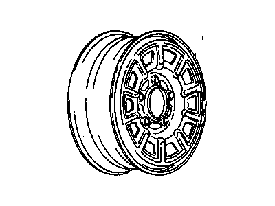 1993 Buick Century Spare Wheel - 14101467