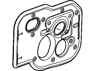 GM 20782812 Barrier, Brake Pedal