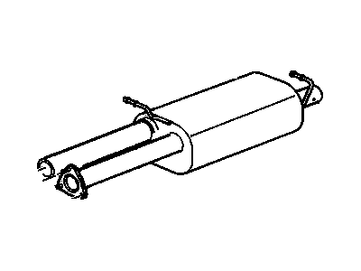 GMC Savana 3500 Muffler - 15734038