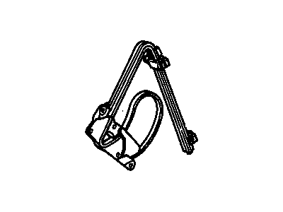 1989 Cadillac DeVille Window Regulator - 20733073