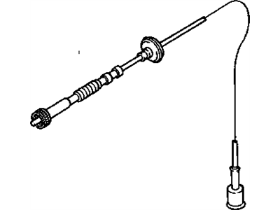 1986 Chevy Spectrum Speedometer Cable - 94109507