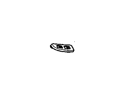 Pontiac 10242555 Switch Bezel