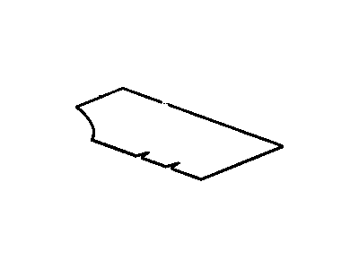 GM 15194051 Deadener, Floor And Toe Panel, Front