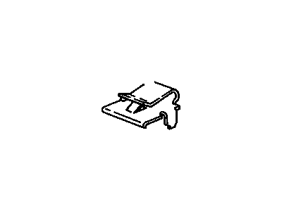 Buick 10144900 Belt Molding Retainer Clip