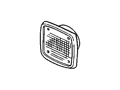 GMC P3500 Back Up Light - 5977496