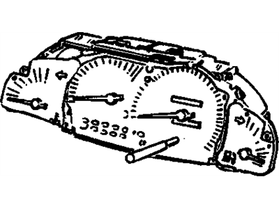 Pontiac Instrument Cluster - 15925801