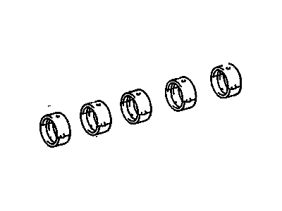Chevy 94849105 Main Bearings