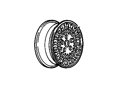 1989 Oldsmobile Cutlass Ciera Spare Wheel - 10121062
