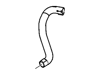 Chevy 19258420 HOSE,RADIATOR OUTLET(W/O CLAMPS)