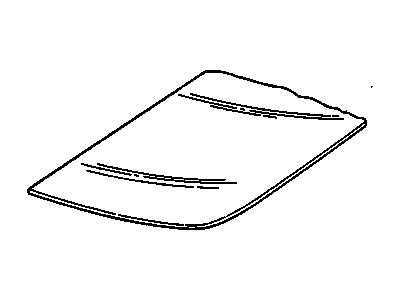 Chevy 14026489 Glass