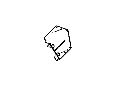 GM 15705707 Bracket, Engine Coolant Recovery