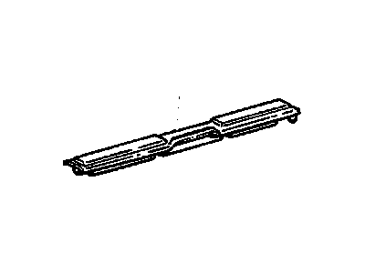 Chevy 15711539 PLATE,FRONT SIDE DOOR SILL TRIM(INCLUDES 30)(BLUE)