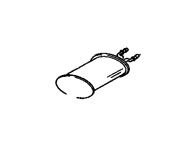 Chevy Caprice Exhaust Pipe - 10250708