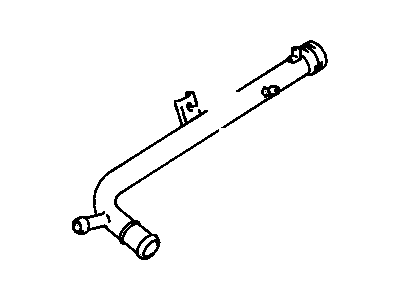 1999 Chevy Metro Radiator Hose - 91173916