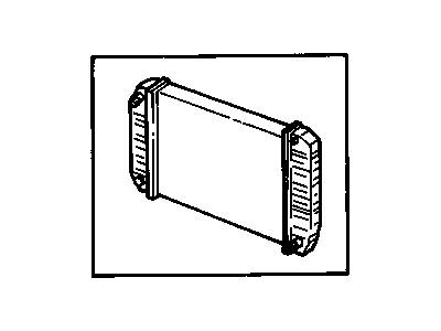 Oldsmobile 52461633 RADIATOR,(*01)