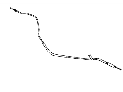Saturn Parking Brake Cable - 21013339