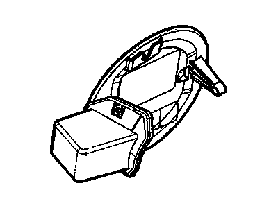 GM 93183914 Fuel Door