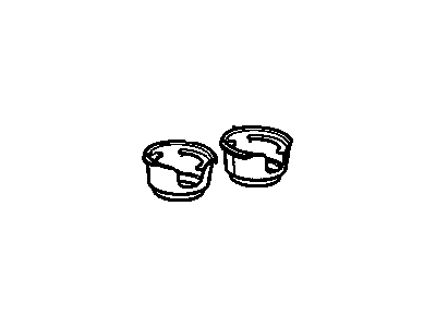 GMC 10374700 RETAINER,INSTRUMENT PANEL CUP HOLDER CUP(LINER,INSERT)(PART OF 20)