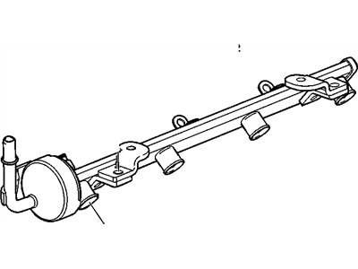 GM 12593231 Fuel Rail