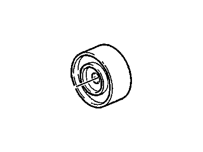 Chevy A/C Idler Pulley - 91171367