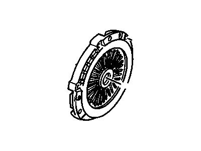 Pontiac Pressure Plate - 10079900