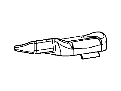 Chevy 89041514 COVER,DRIVER SEAT CUSHION(PEWTER)