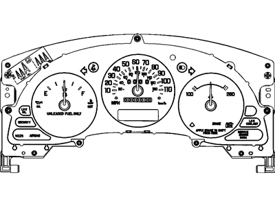 Chevy 16149731 Cluster Assembly