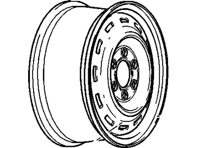1999 GMC Yukon Spare Wheel - 9593334