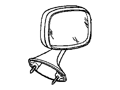 Buick Regal Side View Mirrors - 20215091