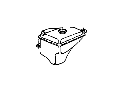 Cadillac DeVille Coolant Reservoir - 1617643