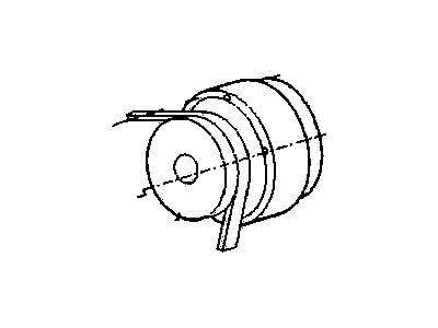 GMC S15 Jimmy A/C Compressor - 88964873