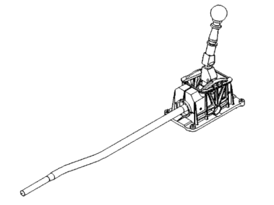Chevy 25193757 Gear Shift Assembly