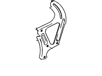 Chevy 22528024 Compressor Mount Bracket