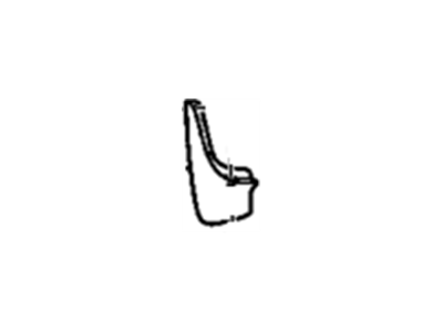 Chevy 12498343 Mud Guard