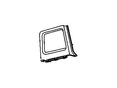 Chevy C20 Suburban Door Moldings - 15672731