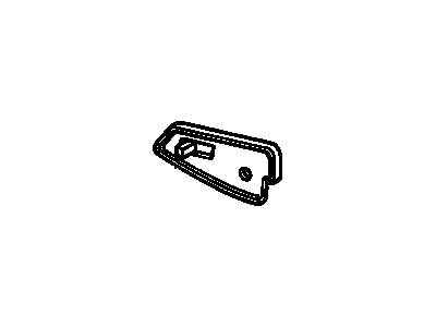 GM 10250913 Control Bezel, Driver Side