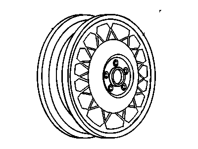 1994 Buick LeSabre Spare Wheel - 12351275