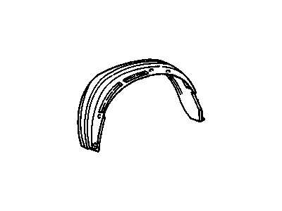 1992 Chevy Camaro Fender Splash Shield - 10139548