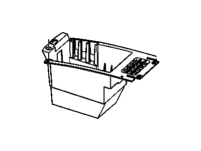 Oldsmobile 25604504 Compartment