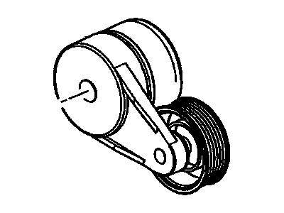 Oldsmobile Aurora Timing Belt Tensioner - 12565598