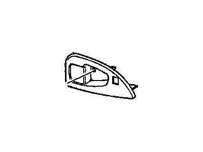 Chevy 10255052 Handle Bezel