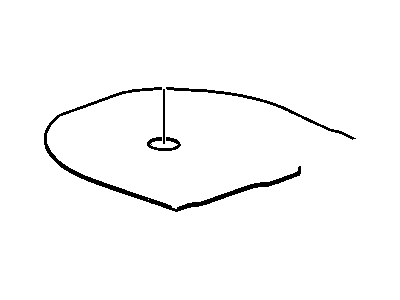 GM 10334024 Spare Tire Panel