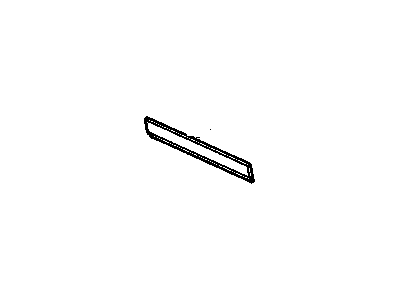 Chevy Corsica Door Moldings - 10119252