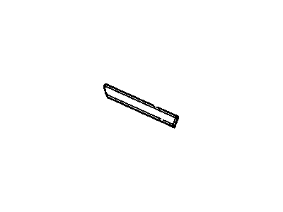 Chevy Corsica Door Moldings - 10119260